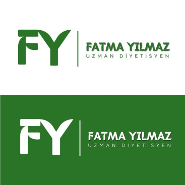 Uzman Diyetisyen Fatma Yılmaz yarışmasına tasarımcı logotasarımı tarafından sunulan  tasarım 