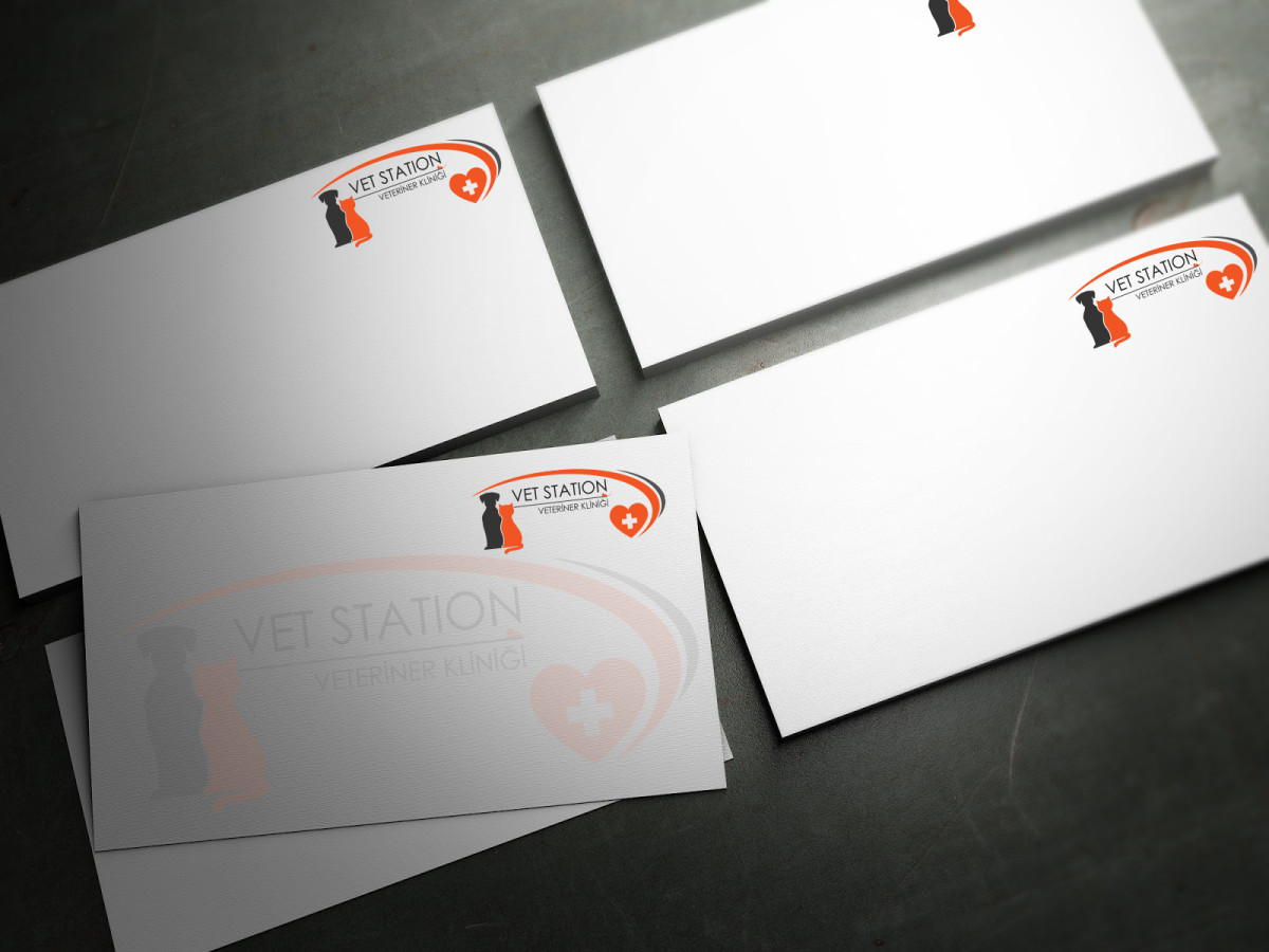 Tasarlayan oniki&altı-VET STATION VETERİNER KLİNİĞİ   LOGO 