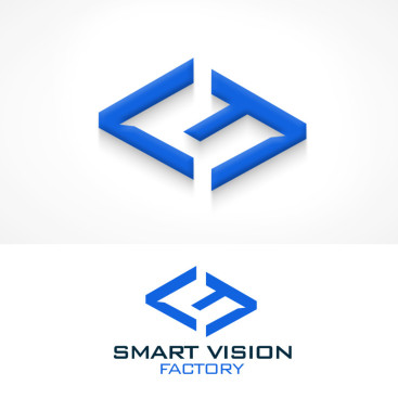 Smart Vision Factory için Logo Tasarımı yarışmasına tasarımcı grfkismail tarafından sunulan  tasarım