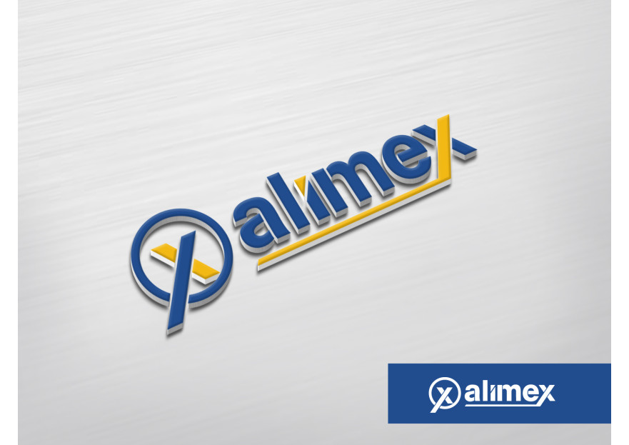 Alimex Yeni Logosunu Arıyor! yarışmasına tasarımcı grfkismail tarafından sunulan  tasarım 