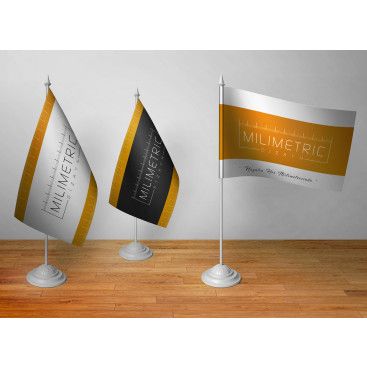 MİLİMETRİC DİZAYN LOGO, KART VE KURUMSAL yarışmasına tasarımcı mrdgsn tarafından sunulan  tasarım 