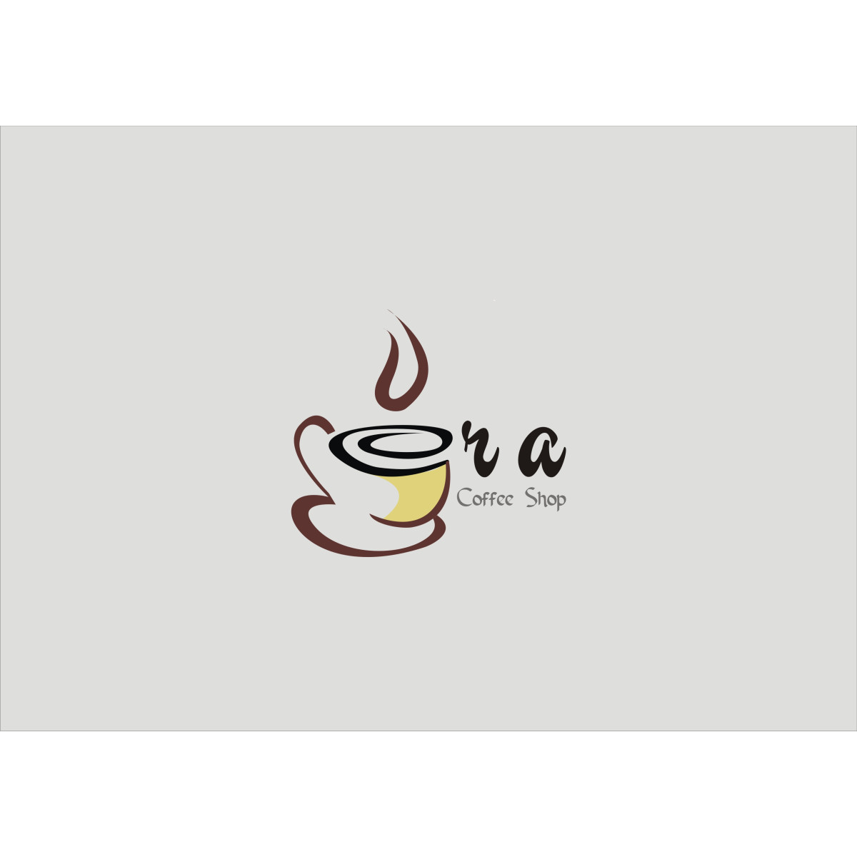 Kahve Dükkanı için Logo