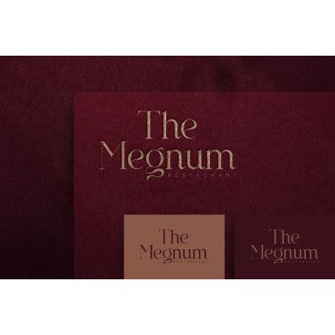 The Megnum Restoranı İçin Logo Tasarım. yarışmasına tasarımcı Burakaydın.01 tarafından sunulan  tasarım 