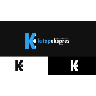 kitapekspres YENİ LOGO VE SLOGAN ARIYOR yarışmasına tasarımcı KaanOZCN tarafından sunulan  tasarım 
