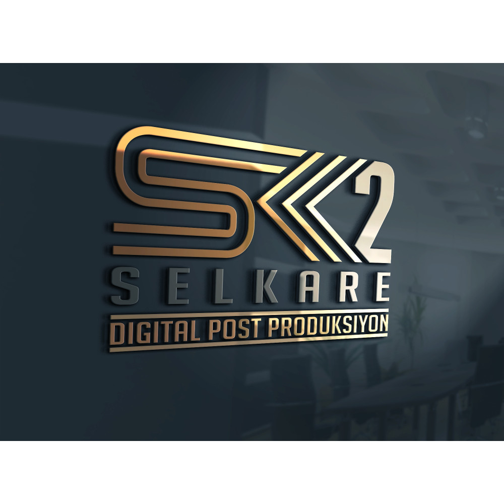 POST PRODUKSİYON STÜDYOSU LOGO TASARIMI yarışmasına drenk tarafından girilen tasarım