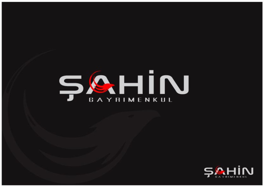 Şahin Gayrimenkul Logo + Kurumsal Kimlik yarışmasına tasarımcı Chiwely tarafından sunulan  tasarım 