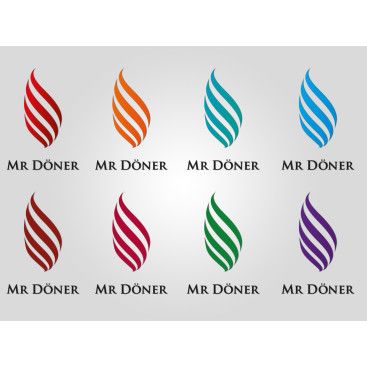 MR DÖNER ' E LOGO TASARIMI yarışmasına tasarımcı Oguzcan tarafından sunulan  tasarım 