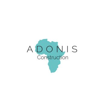 Adonis Construction Logo Tasarımı yarışmasına tasarımcı Green Cat tarafından sunulan  tasarım 