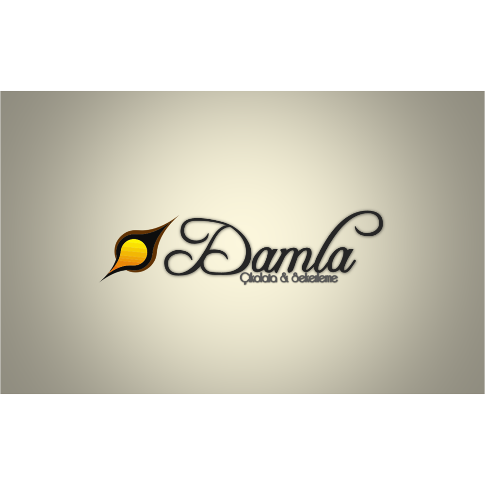 DAMLA Çikolata ve Şekerleme logo tasarım yarışmasına Neco tarafından girilen tasarım
