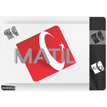 MATİL A.Ş Logo ve Kurumsal Kimlik  yarışmasına tasarımcı belirgin tarafından sunulan  tasarım 