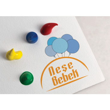 NeşeBebek.com Logo Tasarımı 355x100 px yarışmasına tasarımcı Nil Çekerkeskin tarafından sunulan  tasarım