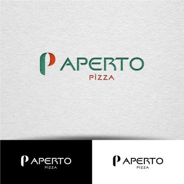 APERTO PİZZA LOGOSUNU ARIYOR yarışmasına tasarımcı Gökko0 tarafından sunulan  tasarım 