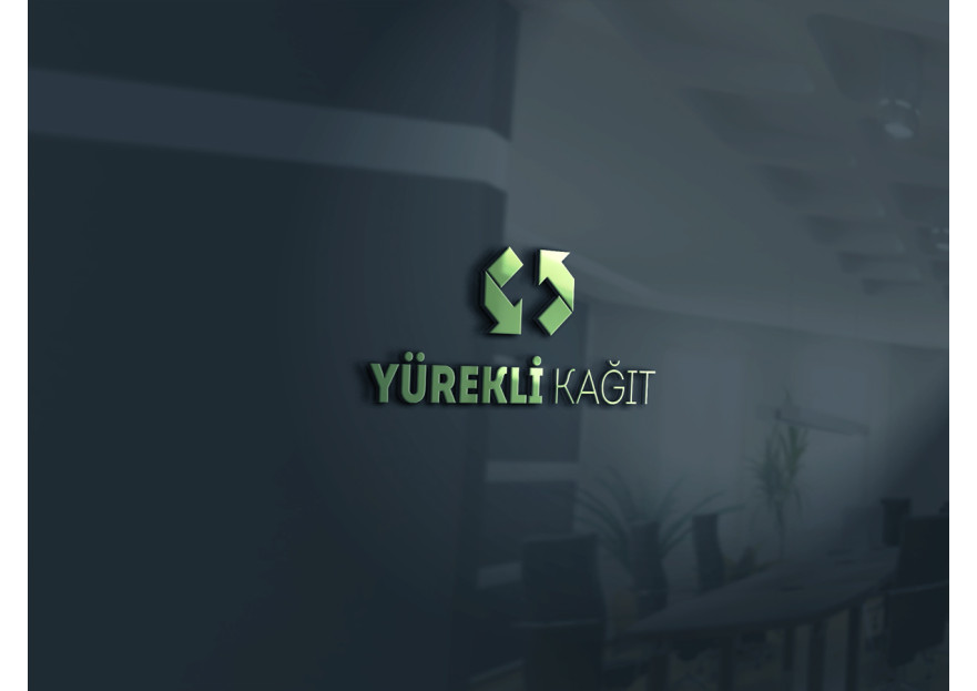 Yürekli Kağıt Yeni Logosunu Arıyor. yarışmasına tasarımcı burayy tarafından sunulan  tasarım 