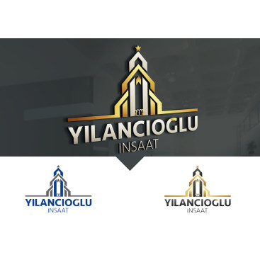 İnşaat Firması İçin Logo yarışmasına tasarımcı esra.theboss tarafından sunulan  tasarım 