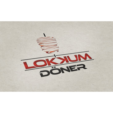 LOKKUM DÖNER LOGO TASARIMI yarışmasına tasarımcı fotografikarabulut tarafından sunulan  tasarım 