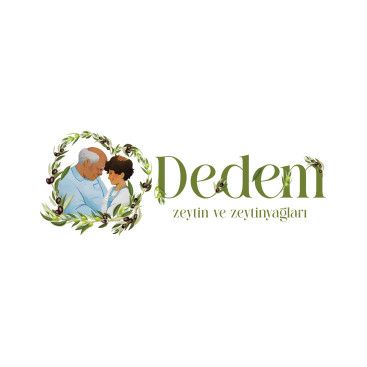 dedem zeytin ve zeytinyağlari için logo yarışmasına tasarımcı grafiker10 tarafından sunulan  tasarım 