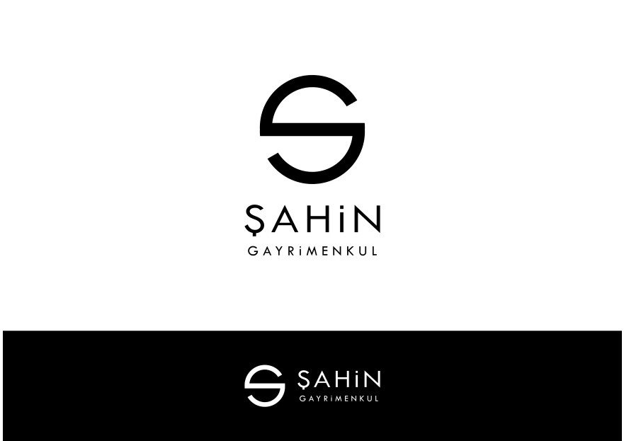 Şahin Gayrimenkul Logo + Kurumsal Kimlik yarışmasına tasarımcı tugrul_tasarim tarafından sunulan  tasarım 