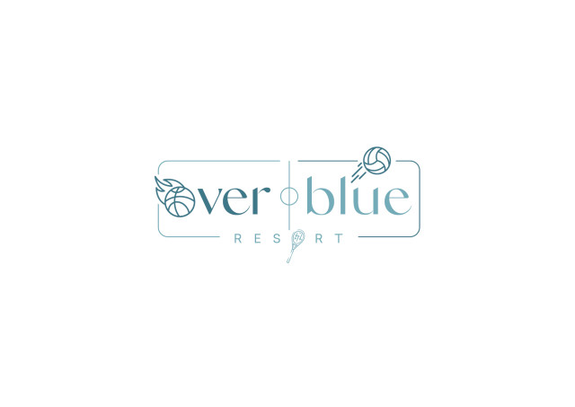 over blue resort  logo tasarımı