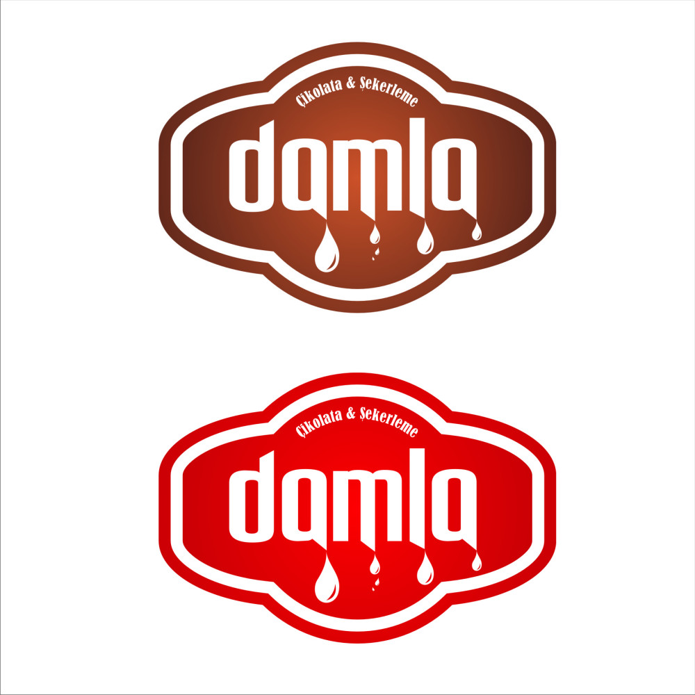 DAMLA Çikolata ve Şekerleme logo tasarım yarışmasına Omer_KILINC tarafından girilen tasarım
