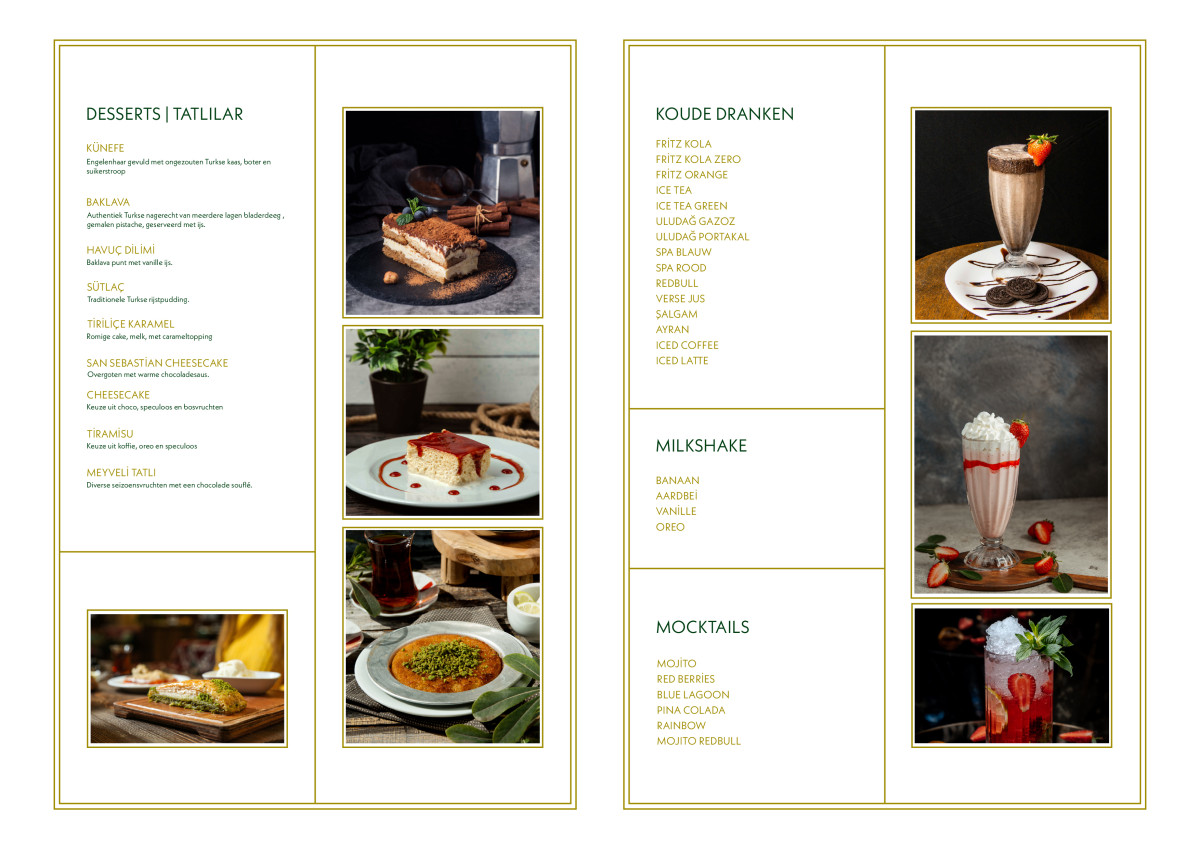 Tasarlayan Bbusra21-Restoran cafe tarzı menü tasarımı 