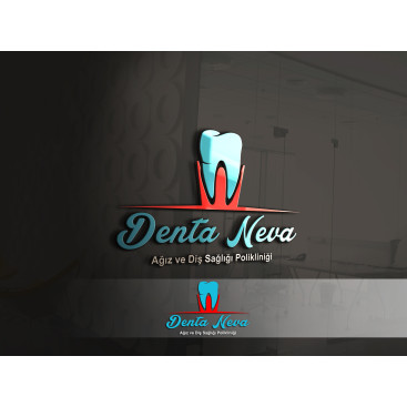 Diş kliniği için logo tasarımı yarışmasına tasarımcı Harunyuksek tarafından sunulan  tasarım 