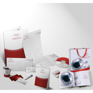 Çelik ihracatçıları birliği kurumsal  yarışmasına tasarımcı S.U(uvyz1243) tarafından sunulan  tasarım 