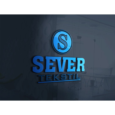 Tekstil firma logosu yarışmasına tasarımcı oxygen tarafından sunulan  tasarım 