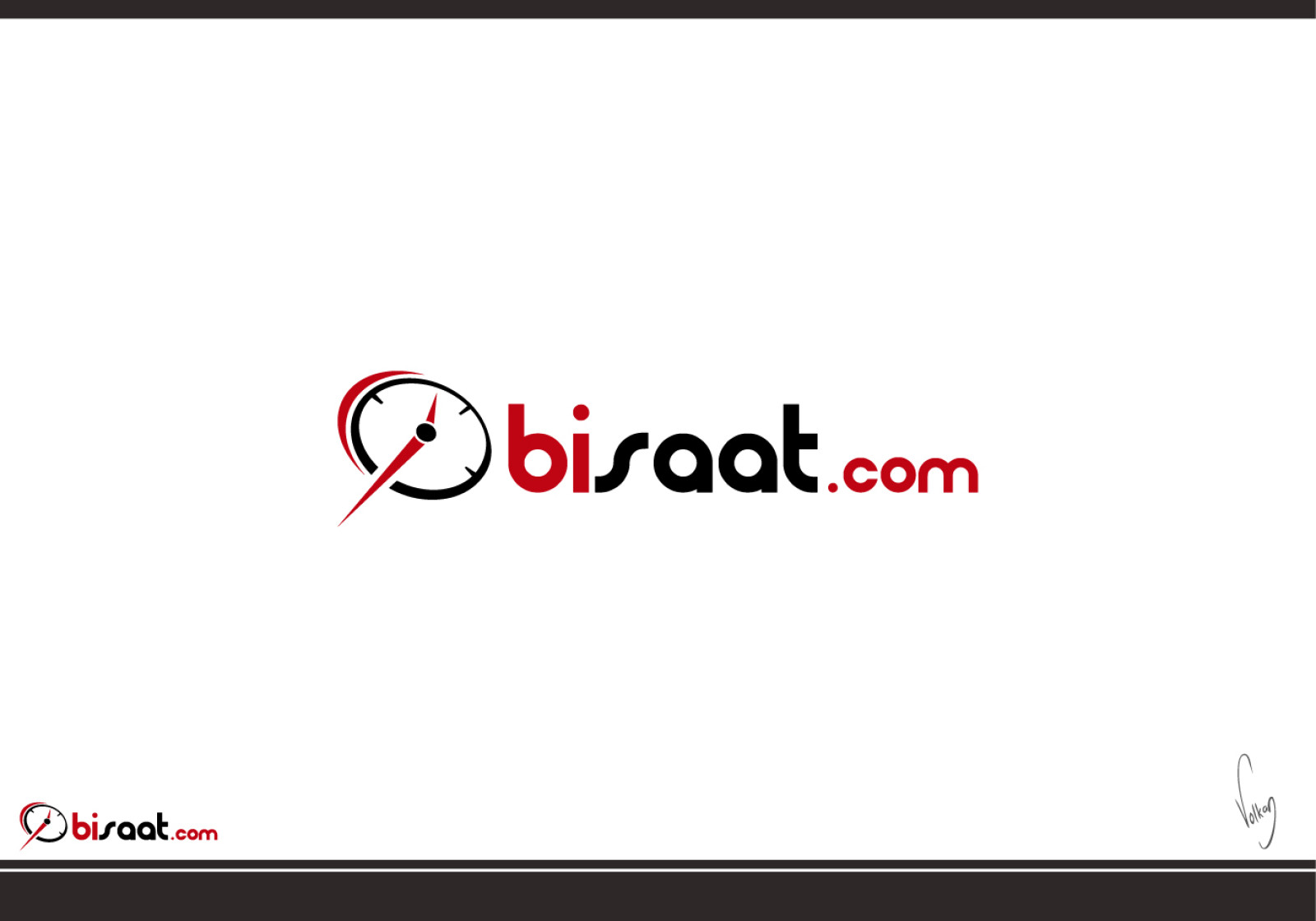 Tasarlayan volkanKocaman-Bisaat.com İÇİN LOGO VE KURUMSAL KİMLİK.