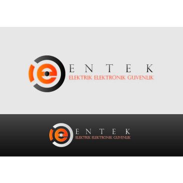 elektironik firma logosu yarışmasına tasarımcı Hancı tarafından sunulan  tasarım 