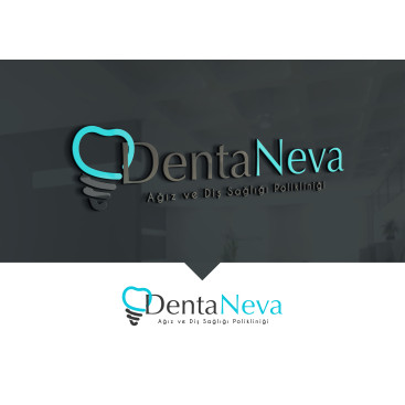 Diş kliniği için logo tasarımı yarışmasına tasarımcı esra.theboss tarafından sunulan  tasarım 