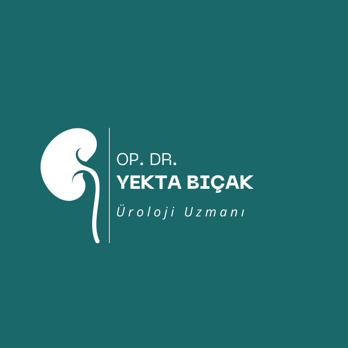 Tasarlayan Buse Sözer-ÜROLOJİ UZMANI-OP.DR.YEKTA BIÇAK