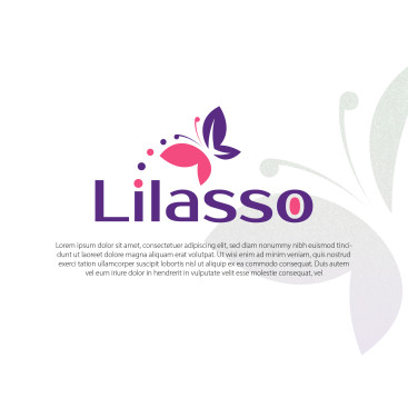 ''LİLASSO'' MARKASI İÇİN LOGO-KARTVİZİT yarışmasına tasarımcı Etrah™ tarafından sunulan  tasarım