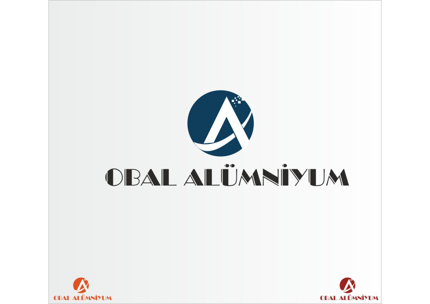 Obal Alüminyum Yeni Logosunu Arıyor yarışmasına tasarımcı elifgrafikdesign tarafından sunulan  tasarım 