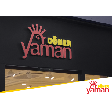 Kuru Yolum Helal Tavuk Döner Markası  yarışmasına tasarımcı sariportakal tarafından sunulan  tasarım 