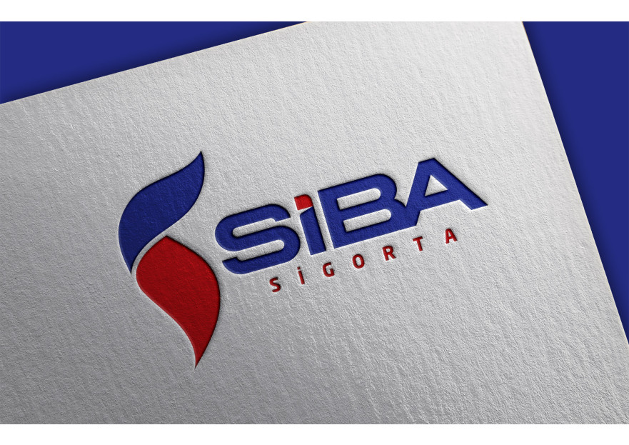 Siba Sigorta yeni logo tasarımı yarışmasına tasarımcı SantaCrea tarafından sunulan  tasarım 