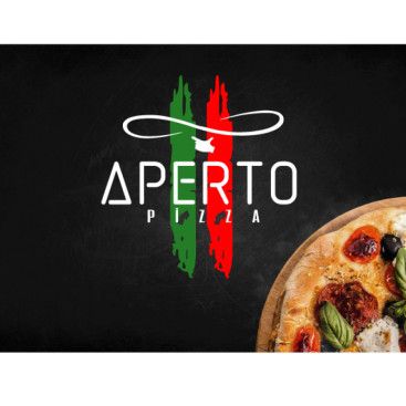 APERTO PİZZA LOGOSUNU ARIYOR yarışmasına tasarımcı Chiwely tarafından sunulan  tasarım 