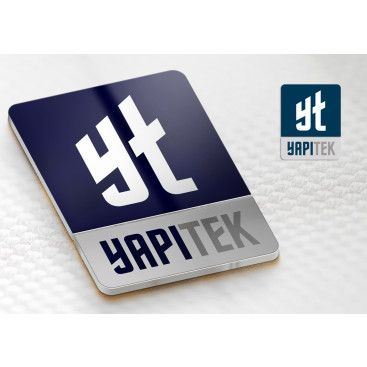 YAPITEK İNŞAAT LOGO+KURUMSAL KİMLİK İÇİN yarışmasına tasarımcı Ayes Tasarım tarafından sunulan  tasarım 
