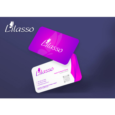 ''LİLASSO'' MARKASI İÇİN LOGO-KARTVİZİT yarışmasına tasarımcı grfkismail tarafından sunulan  tasarım