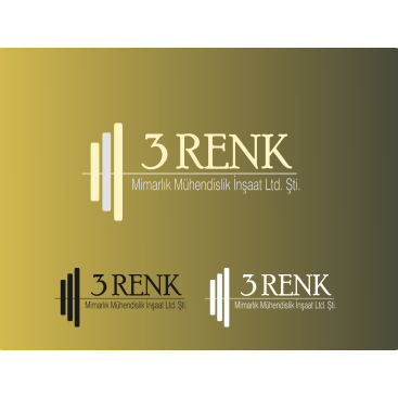 3 RENK MİMARLIK LOGO TASARIMI yarışmasına tasarımcı TeZCaN tarafından sunulan  tasarım 