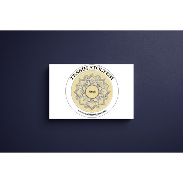 TESBİH ATÖLYESİ (tesbihatolyesi.com.tr) yarışmasına tasarımcı PelinC tarafından sunulan  tasarım