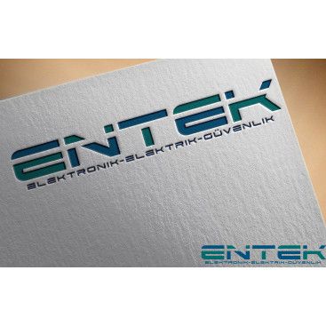 elektironik firma logosu yarışmasına tasarımcı enesguldali tarafından sunulan  tasarım 