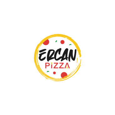 ERCAN PİZZA yarışmasına tasarımcı dcreagraph tarafından sunulan  tasarım 
