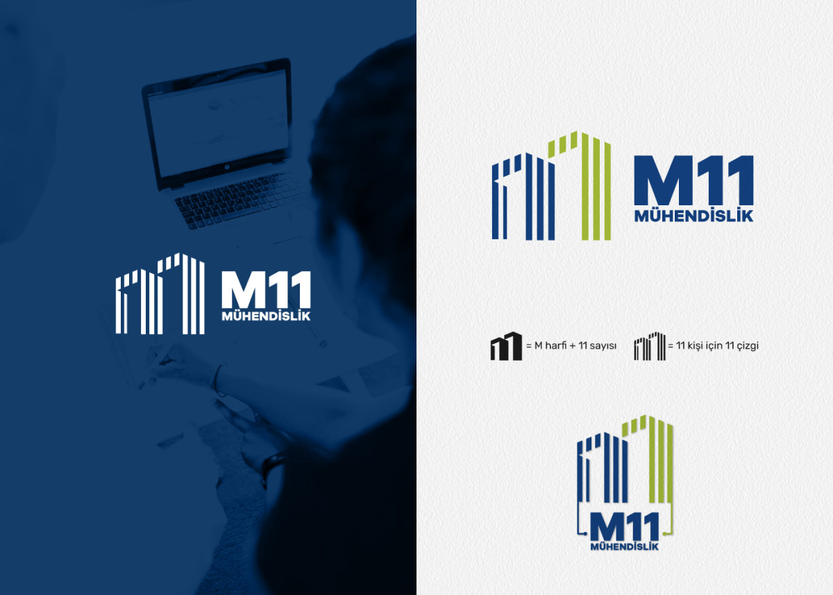Tasarlayan EmreDesign ™-M11 MÜH LOGO VE KURUMSAL 