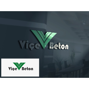 VİÇE BETON Logo Yarışması Başladı yarışmasına tasarımcı serd@r tarafından sunulan  tasarım 