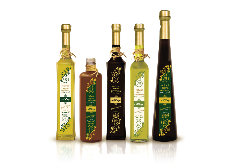 Zeytin & zeytinyağı ambalaj dizaynı yarışmasına tasarımcı GhostSpy tarafından sunulan  tasarım 