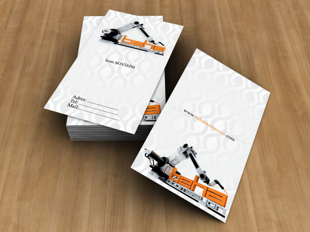 Tasarlayan mercan11-OTOMASYON FİRMASI İÇİN LOGO VE KARTVİZİT