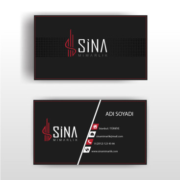 Mimarlık Kartvizit Çalışması yarışmasına tasarımcı jeffersonstarships tarafından sunulan  tasarım 