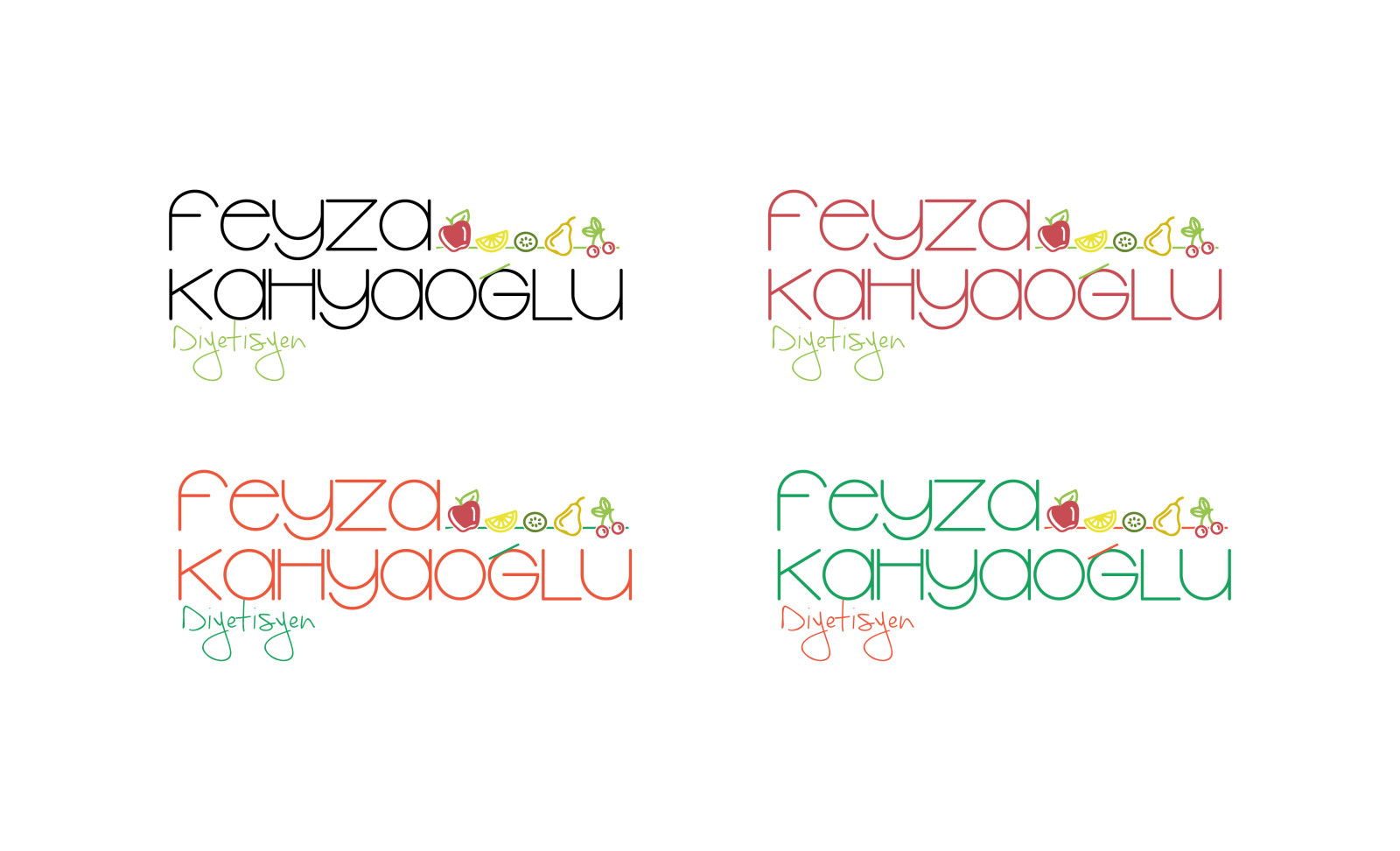 Tasarlayan hulumet-Diyetisyen innovative logo tasarımı