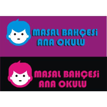 ÖZEL MASAL BAHÇESİ ANAOKULU yarışmasına tasarımcı mr. graphicer tarafından sunulan  tasarım 