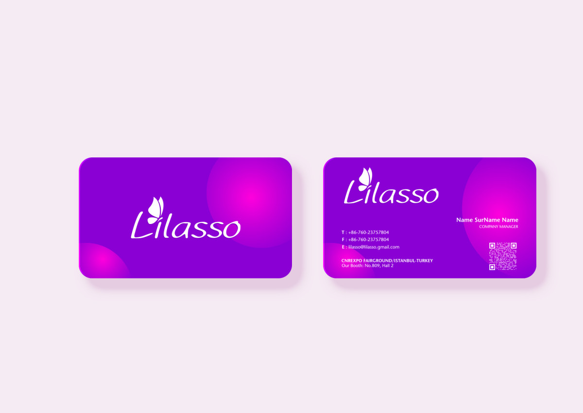 Tasarlayan grfkismail-''LİLASSO'' MARKASI İÇİN LOGO-KARTVİZİT